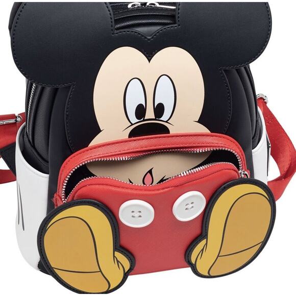 Loungefly Disney Mickey Mouse Cosplay Mini Backpack - Picture 5 of 8